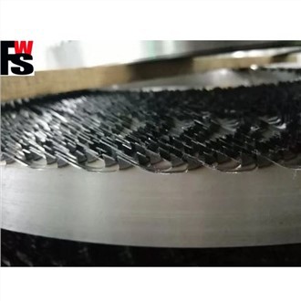 Puidu lõikamise lintsae teraga mets